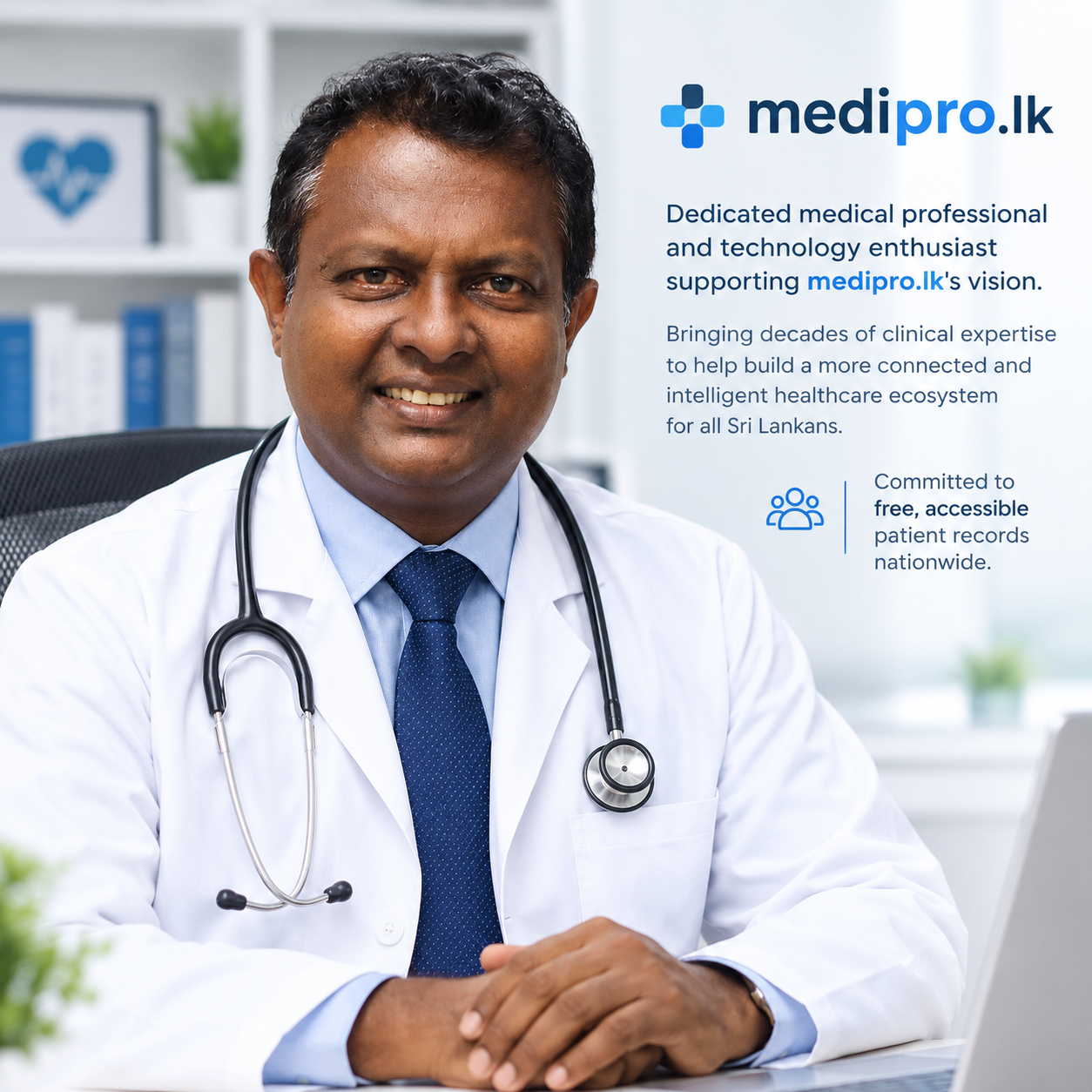 Dr. Rajitha Swaris, Sponsor Doctor, Senior Advisor at medipro.lk (medipro.lk · medipro) — Sri Lanka medical centers in Sri Lanka, doctors in Sri Lanka, private hospitals in Sri Lanka, medical appointments Sri Lanka, find a doctor Sri Lanka, healthcare services Sri Lanka, medical center near me network team